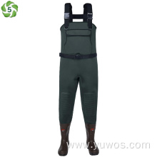 Neoprene Fishing Chest Waders for Men with Boots